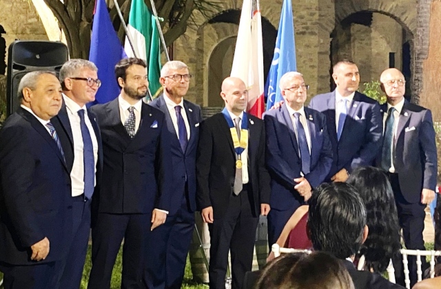 Niscemi. Cerimonia di passaggio della campana al Rotary club, ora presieduto da Antonio Rizzo